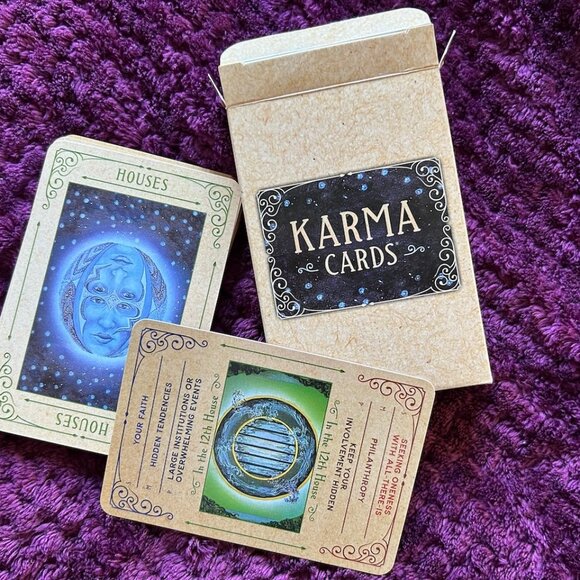 Karma Cards Astrology Divination Deck - Picture 5 of 7